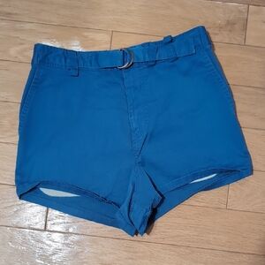BDG Blue High Waisted Shorts